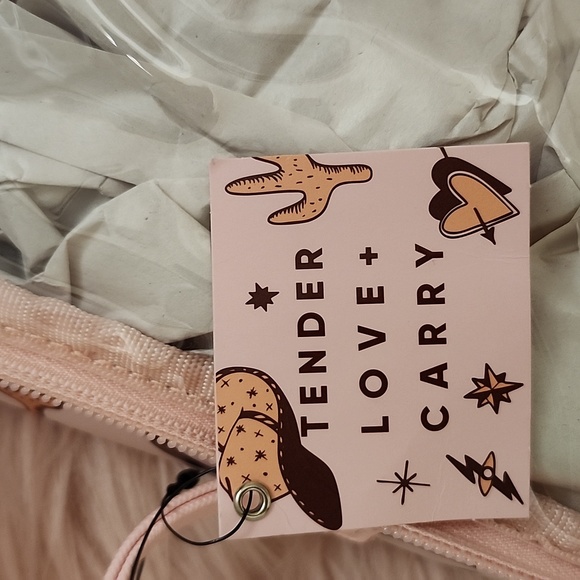 Brand New TENDER LOVE + CARRY DOUBLE SIDED ZIPPERED TRAVEL COSMETIC BAG - Picture 7 of 7